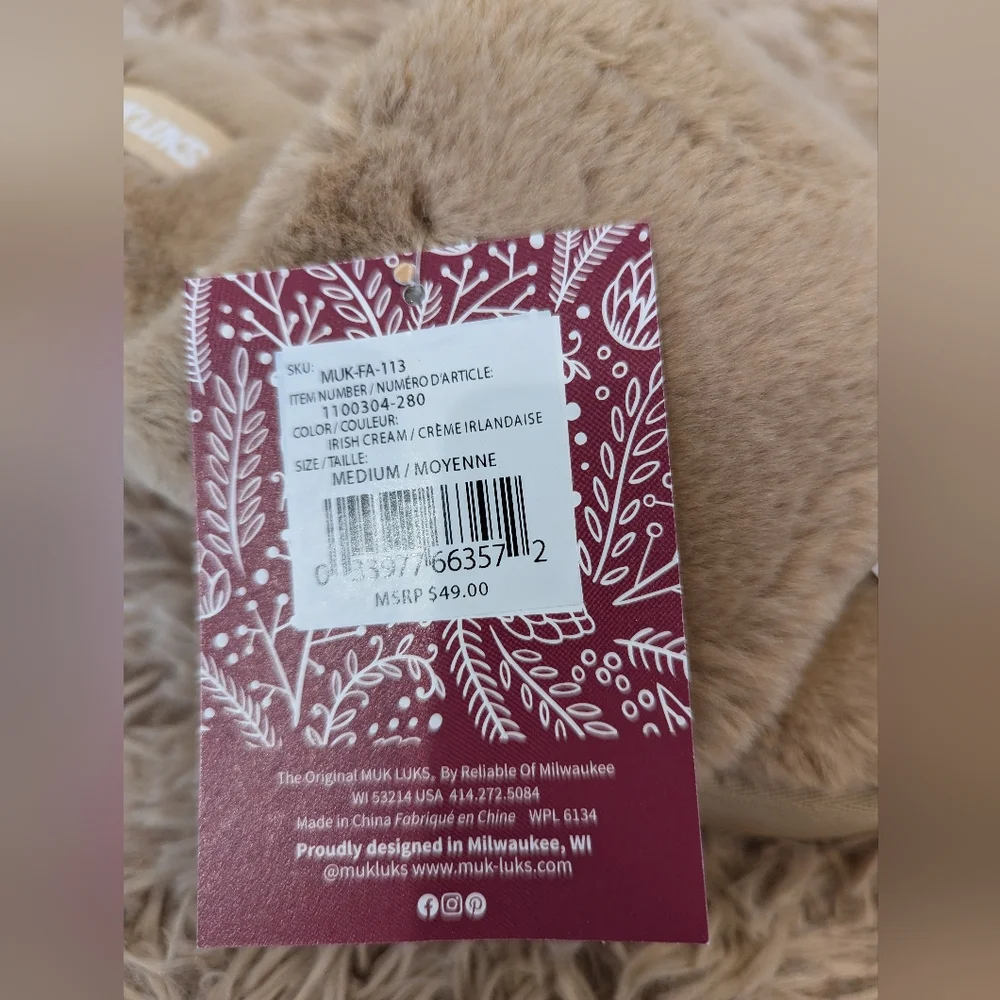 Muk Luks Women's Kirstey Slide Slipper - Picture 5 of 5